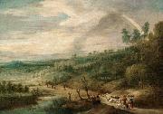 UDEN, Lucas van An Extensive Landscape china oil painting reproduction